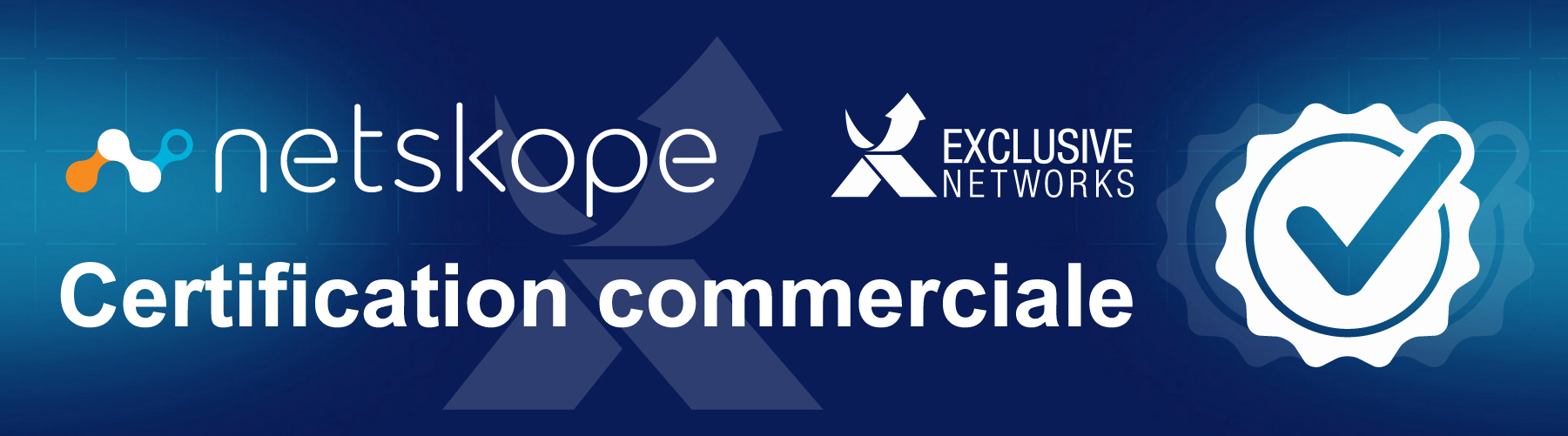 Netskope Certification commerciale