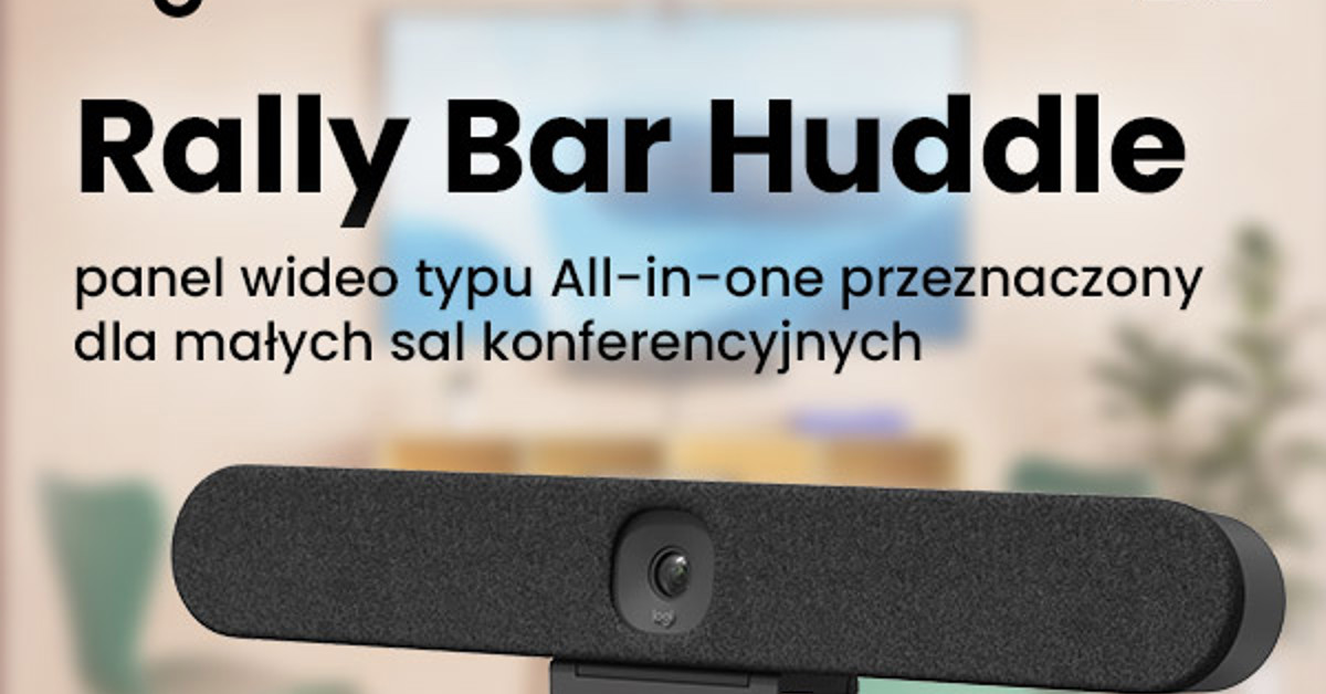 Rally Bar Huddle w portfolio Logitech | Exclusive Networks Poland
