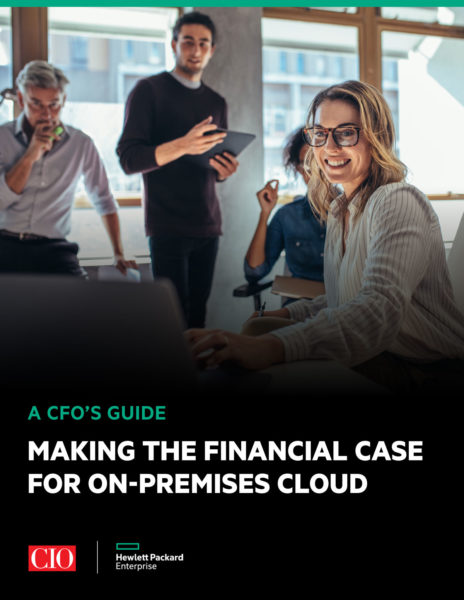 CFO Guide - Making Financial Case For On-Premises Cloud