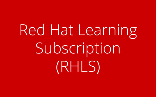 Red Hat Learnin Subscription