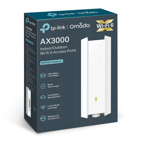 Tp-Link-Omada-EAP650-wifi6-Outdoor-Access-Point