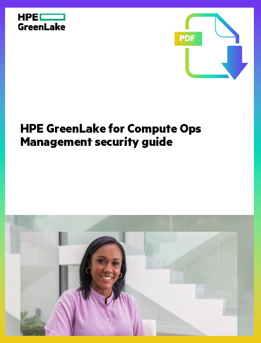 HPE-GreenLake-for-Compute-Ops-Management-security-guide