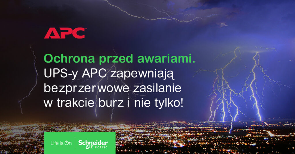 UPS-y APC - ochrona urządzeń