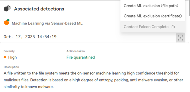 CrowdStrike EDR Light - dodawanie wykluczenia