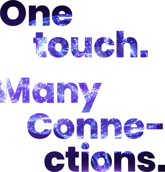 One Touch. Many Connections header