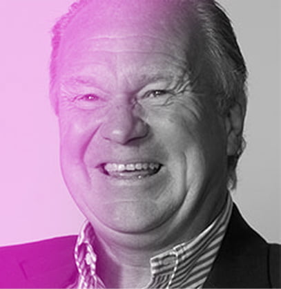 Neil Ledger with purple gradient